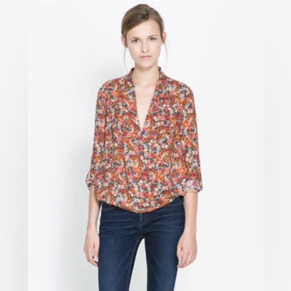 Zara, Floral Women's Top, S